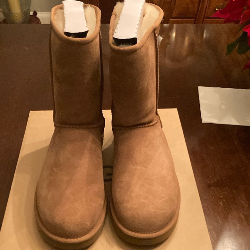 Womens UGG Classic Short ii.  Never worn.  Purchased new.  Authentic